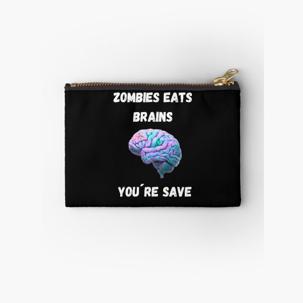 Item preview, Zombie saying, brain, fun shirt, funny designed and sold by CorvusLunaArt.