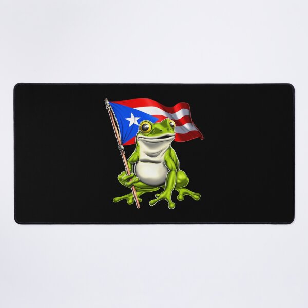 Item preview, Coqui Frog Puerto Rico Flag designed and sold by underheaven.