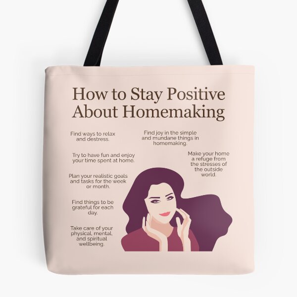 Item preview, How to Stay Positive about Homemaking designed and sold by TFHStore.