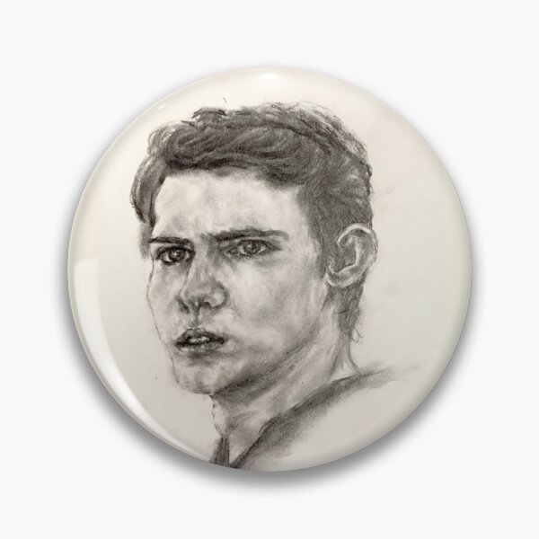 Item preview, Pan in once upon a time pencil drawing designed and sold by Aroeldesigns.