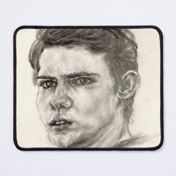 Item preview, Pan in once upon a time pencil drawing designed and sold by Aroeldesigns.