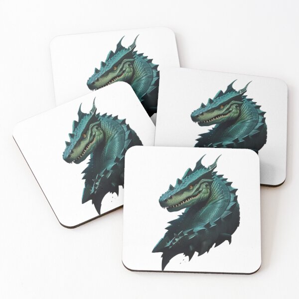 Item preview, Crocodile Dragon Emblem - A Unique and Powerful Design designed and sold by CrocoMaes.
