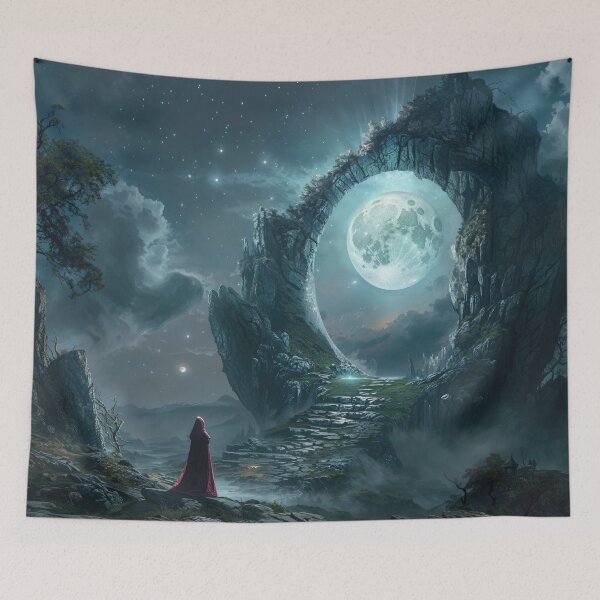 Item preview, Cloaked Goddess Ascends designed and sold by LemurianPortals.
