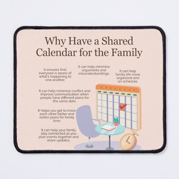 Item preview, Why Have a Shared Calendar for the Family designed and sold by TFHStore.