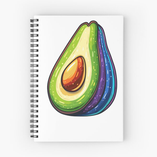 Item preview, rainbow avocado designed and sold by Revived Design.