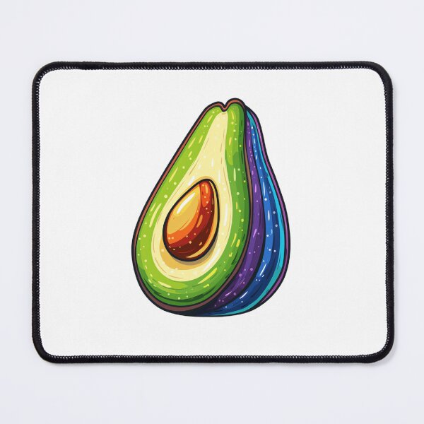 Item preview, rainbow avocado designed and sold by Revived Design.