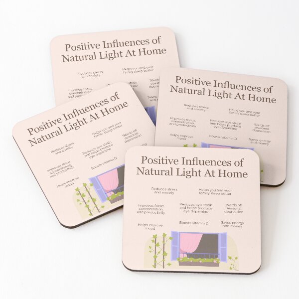 Item preview, Positive Influences of Natural Light at Home designed and sold by TheFocusedShop.