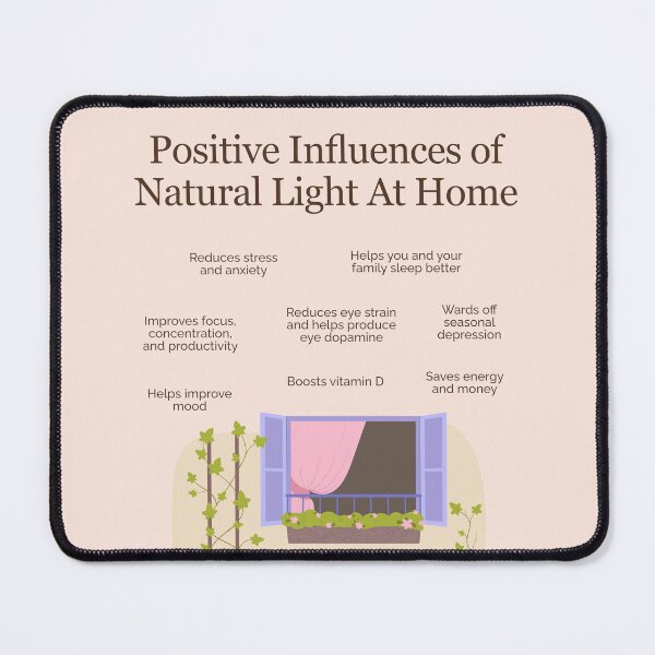 Item preview, Positive Influences of Natural Light at Home designed and sold by TheFocusedShop.