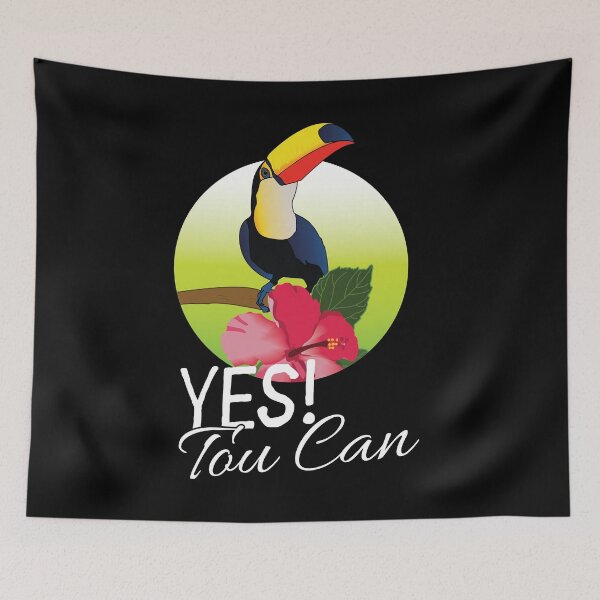 Item preview, YES! Tou Can. Funny Toucan Bird Pun. designed and sold by Shiraufa.