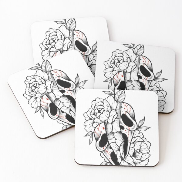 Item preview, Ghostface flowers designed and sold by Kristiana Squillante.