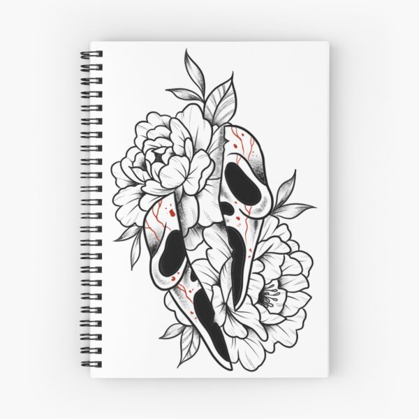 Item preview, Ghostface flowers designed and sold by Kristiana Squillante.