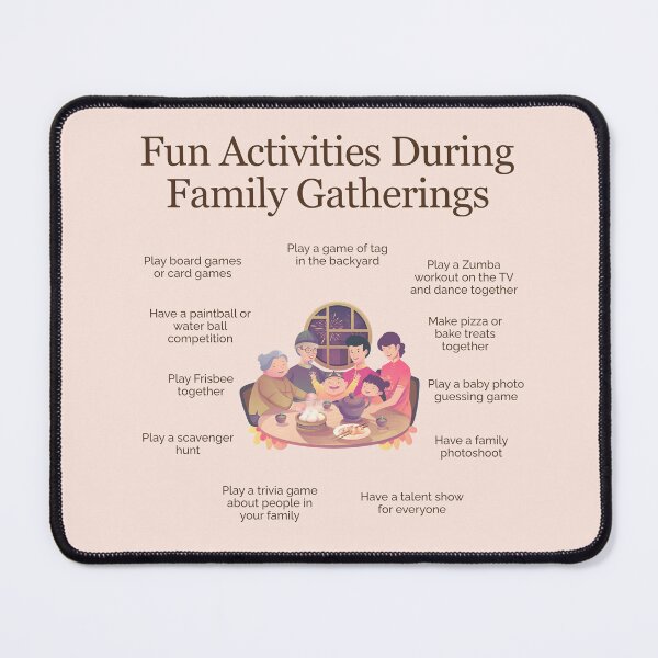 Item preview, Fun Activities During Family Gatherings designed and sold by TFHStore.