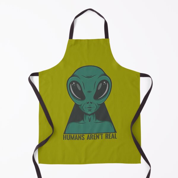Item preview, Alien Satire: "Humans Aren't Real" Extraterrestrial Graphic designed and sold by RuyaFab.