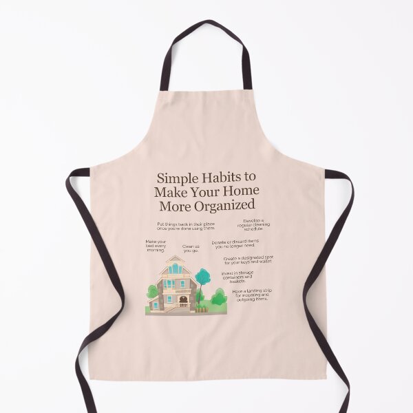 Item preview, Simple Habits to Make Your Home More Organized designed and sold by TheFocusedShop.