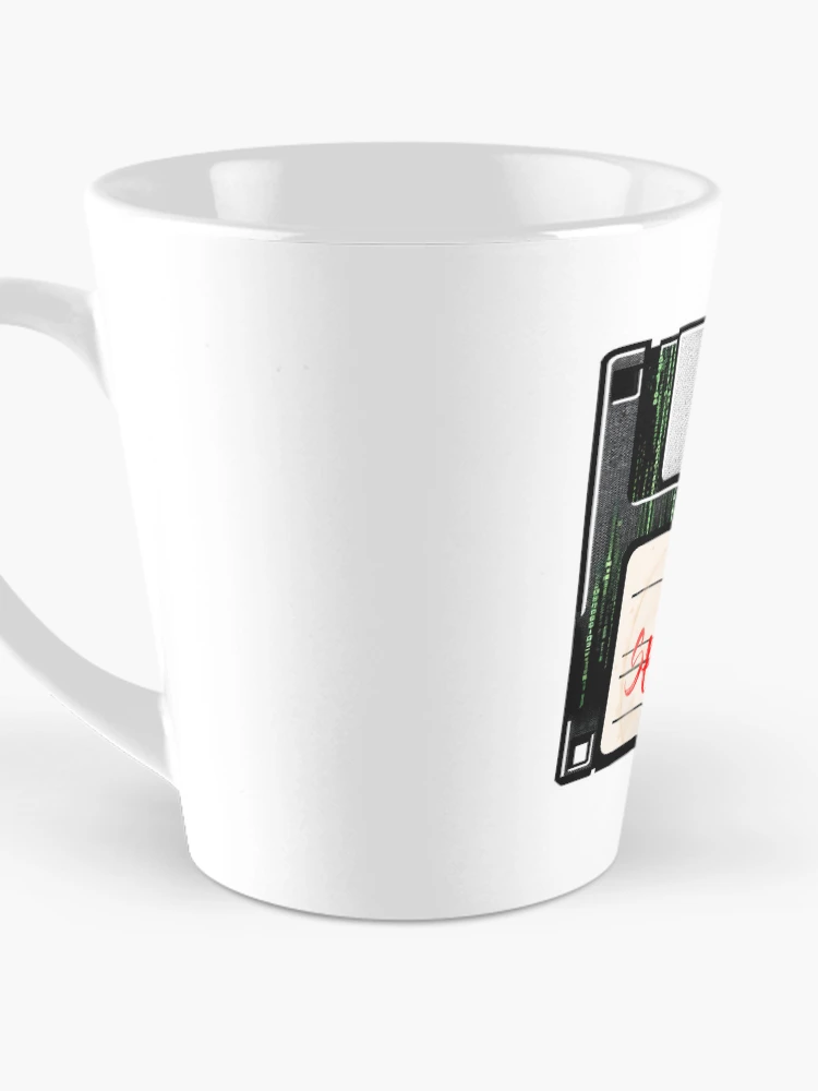 Thumbnail 3 of 4, Coffee Mug, Spoon Save File Code Floppy Disk designed and sold by StickaTime.