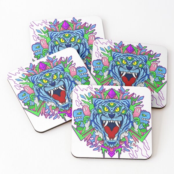 Item preview, Blue lion designed and sold by Aiyinyangart.