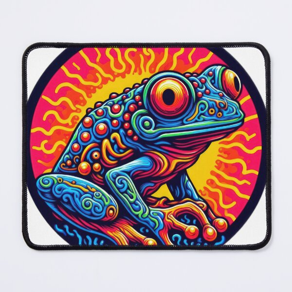 Item preview, frog Funny animal emblem designed and sold by Expressions-Sel.