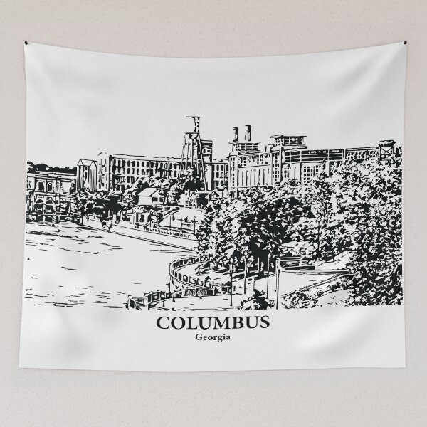 Item preview, Columbus - Georgia designed and sold by Lakeric Cityscapes.