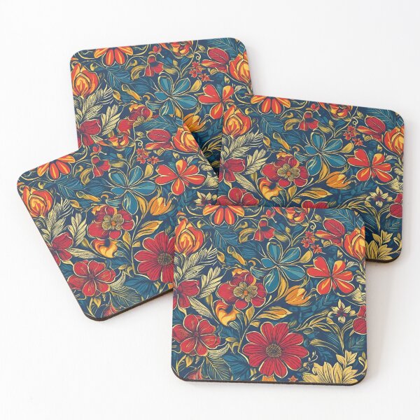 Item preview, Boutique Style Elegant Artistic Flower Print Design Art designed and sold by sportsimpact.