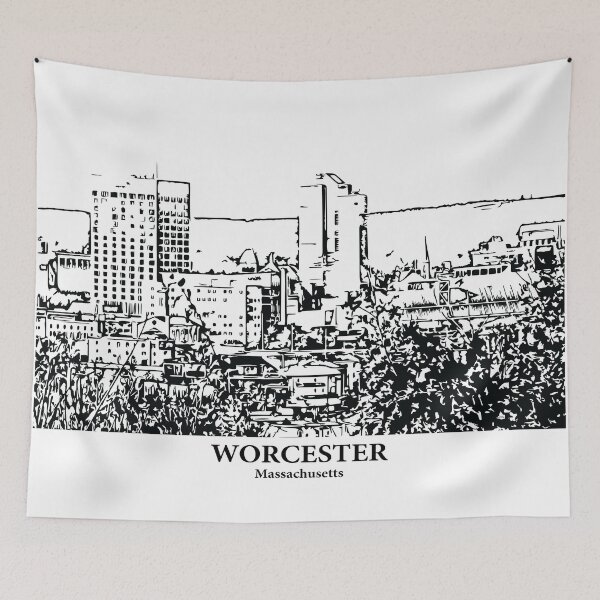 Item preview, Worcester - Massachusetts designed and sold by Lakeric Cityscapes.