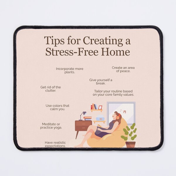 Item preview, Tips for Creating a Stress Free Home designed and sold by TheFocusedShop.