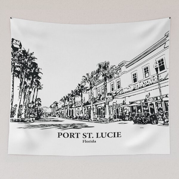 Item preview, Port St. Lucie - Florida designed and sold by Lakeric Cityscapes.