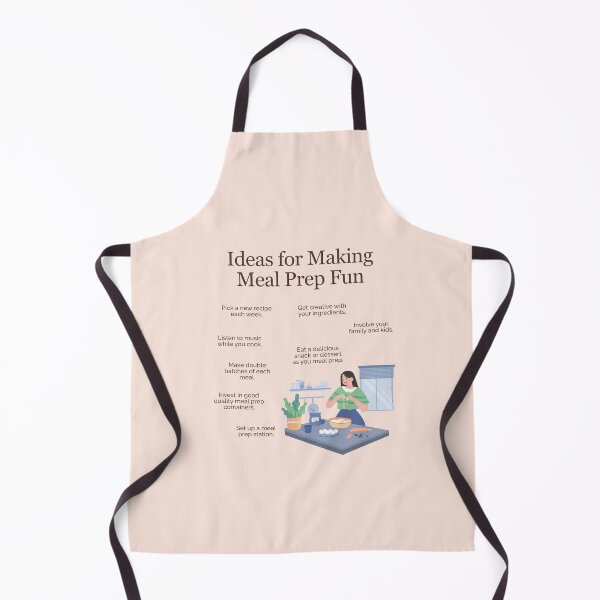 Item preview, Ideas for Making Meal Prep Fun designed and sold by TheFocusedShop.