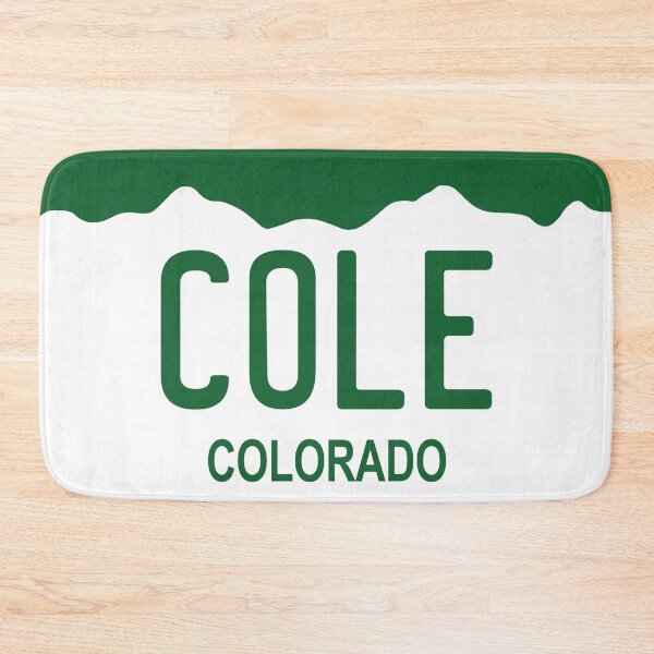 Item preview, Colorado License Plate - Cole designed and sold by rracheell.