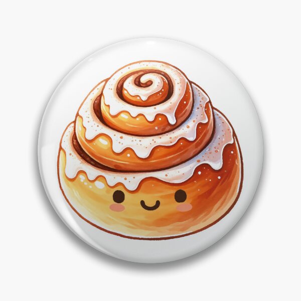 Aperçu de l'œuvre Mignon petit pain à la cannelle créée et vendue par Emitropy.