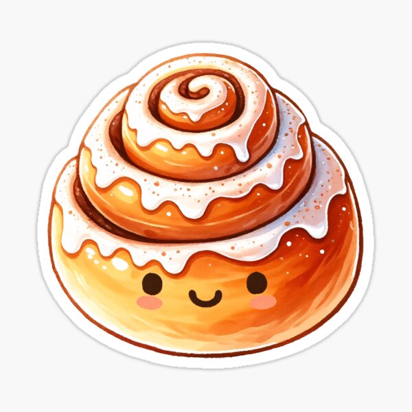 Item preview, Cute Cinnamon Roll designed and sold by Emitropy.