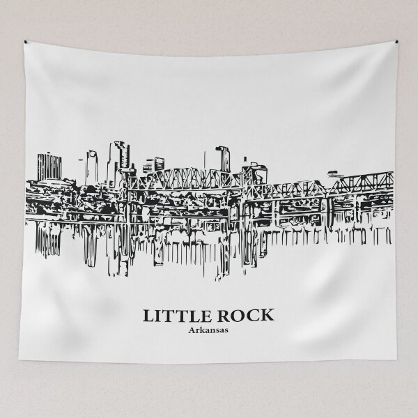 Artikelvorschau, Little Rock – Arkansas entworfen und verkauft von Lakeric Cityscapes.
