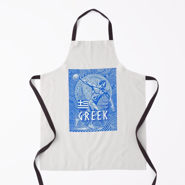 Item preview, The power of Greek (blue) designed and sold by BubblyDelight.