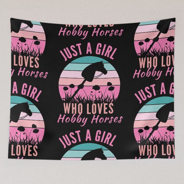 Item preview, Hobby horsing  just a girl who loves hobby horses designed and sold by Lady-Frost.
