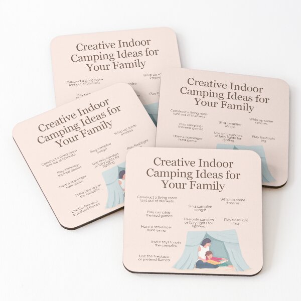 Item preview, Creative Indoor Camping Ideas for Your Family designed and sold by TFHStore.