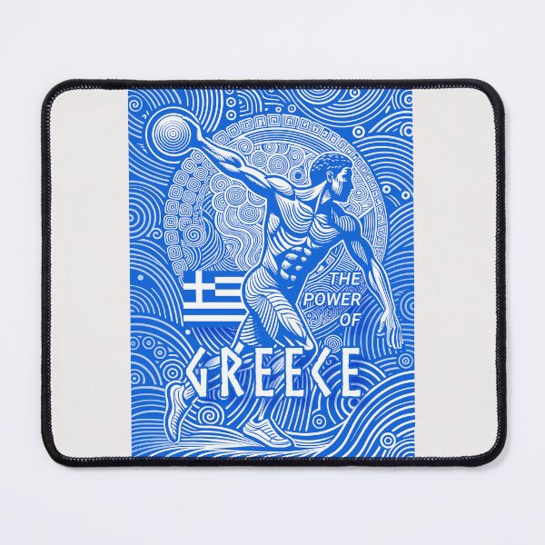 Item preview, The power of Greece (blue) designed and sold by BubblyDelight.