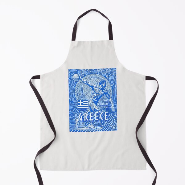 Aperçu de l'œuvre La puissance de la Grèce (bleu) créée et vendue par BubblyDelight.