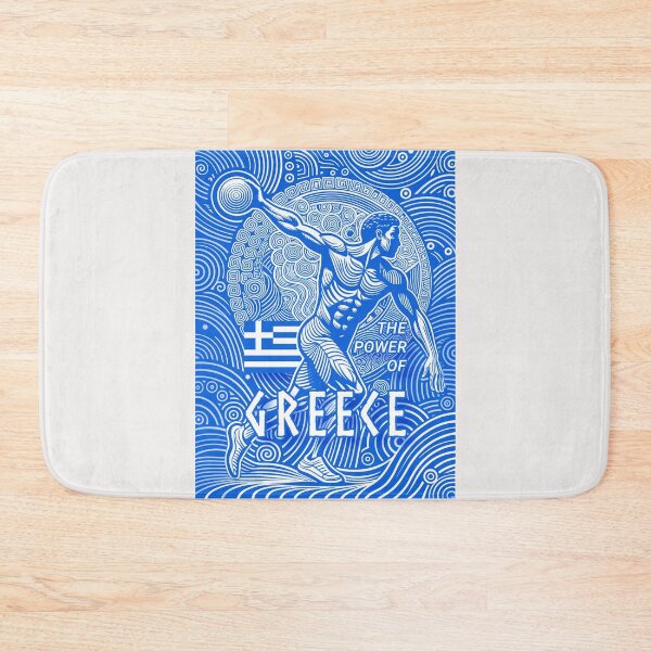 Item preview, The power of Greece (blue) designed and sold by BubblyDelight.