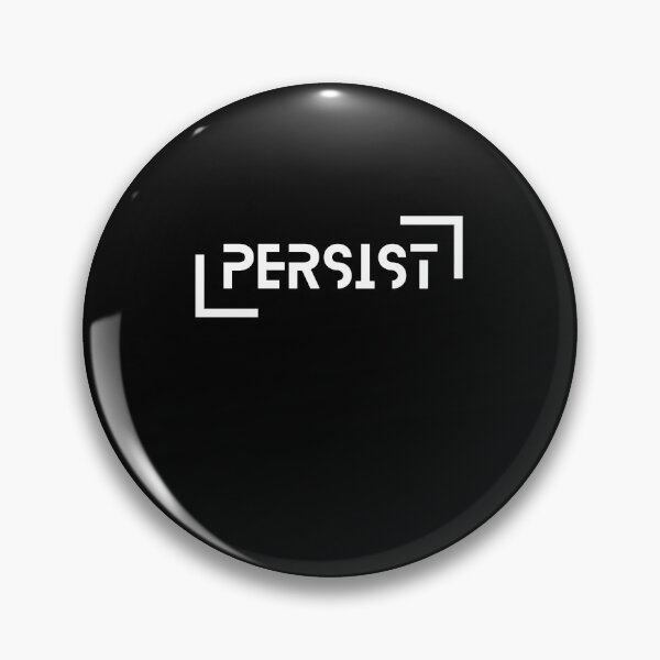 Item preview, Persist || Futuristic || Modern || Black and white designed and sold by ShopWearInspire.
