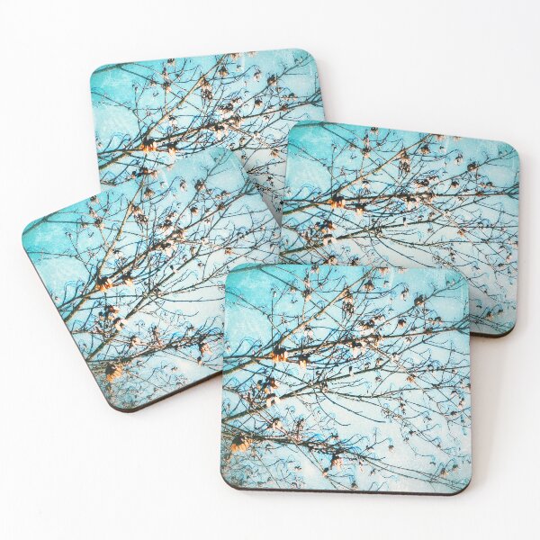Item preview, Sugar Maple Seeds Glowing in a Grungy Turquoise Haze designed and sold by SXW Designs.