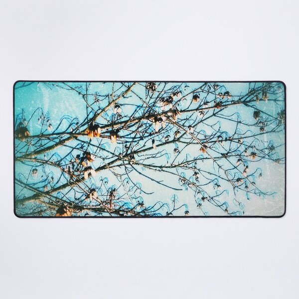 Item preview, Sugar Maple Seeds Glowing in a Grungy Turquoise Haze designed and sold by SXW Designs.