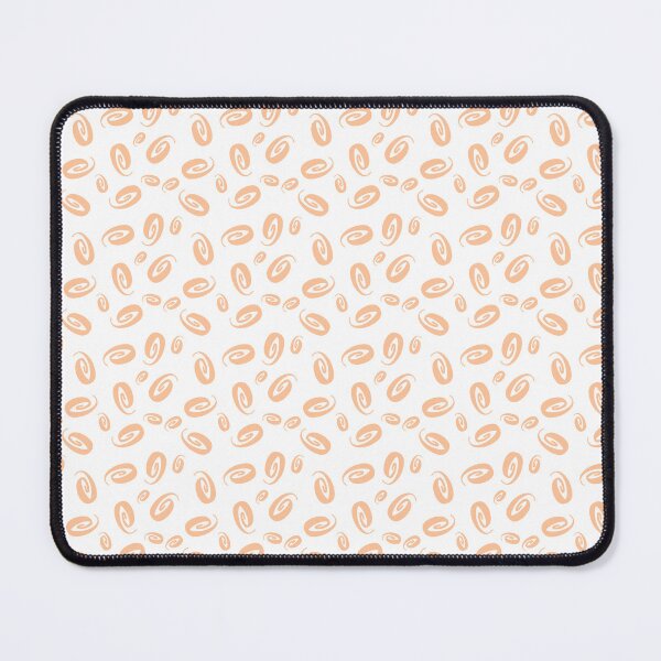 Item preview, Peach Fuzz swirls on white background designed and sold by Erinelyse827.