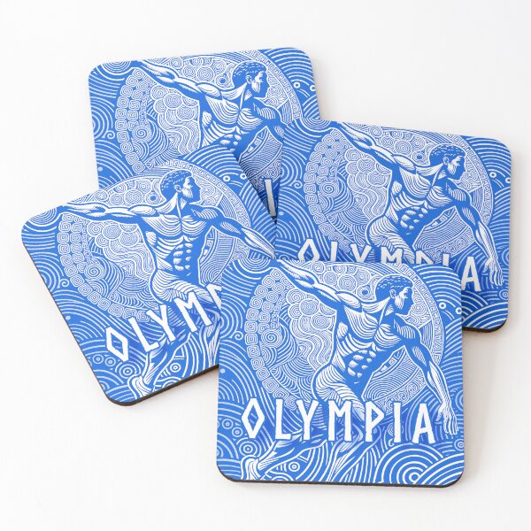 Item preview, Olympia (blue) designed and sold by BubblyDelight.