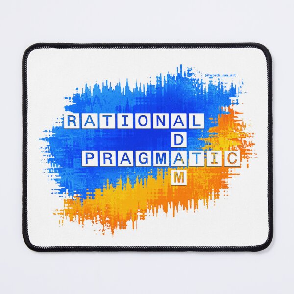 Item preview, Adam, Rational and Pragmatic Crossword. designed and sold by words-my-art.