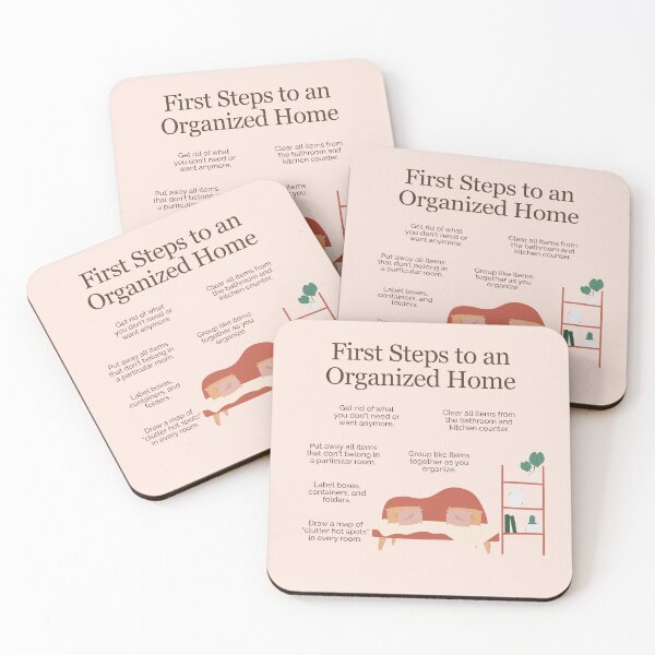 Item preview, First Steps to an Organized Home designed and sold by TheFocusedShop.