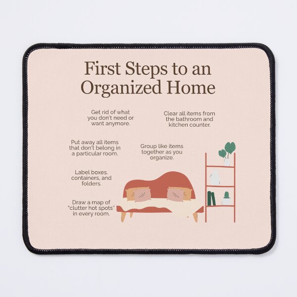 Item preview, First Steps to an Organized Home designed and sold by TheFocusedShop.