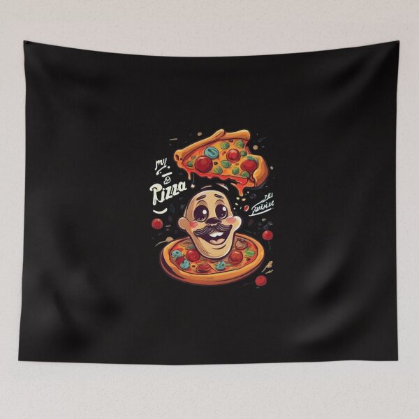 Item preview,  pizza is my spirit animal ,pizza lover , funny gift  designed and sold by masteryStore.