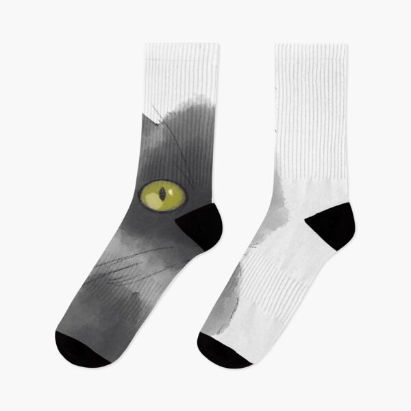 Item preview, Gray cat designed and sold by RinRiver.