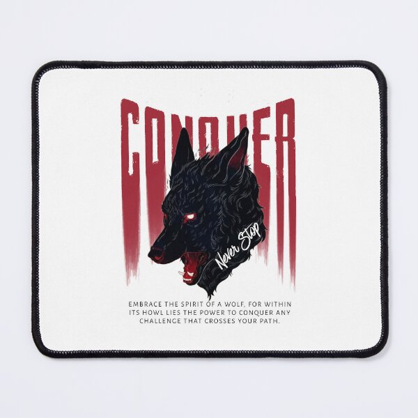 Item preview, Motivation, wolf conquer challenges  designed and sold by redwolf92.