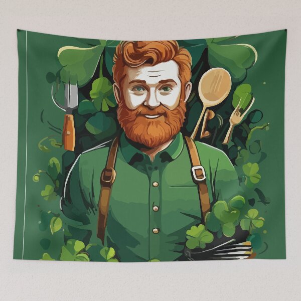 Item preview, cooking st patricks day designed and sold by Auroi2.