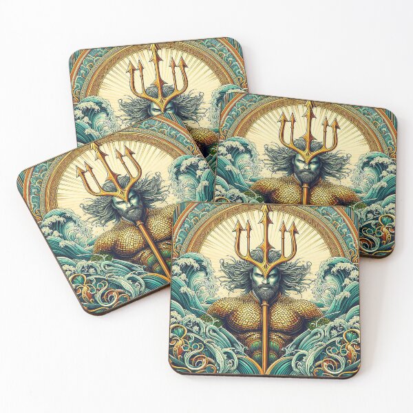 Item preview, ocean king designed and sold by Foxlindesigns.
